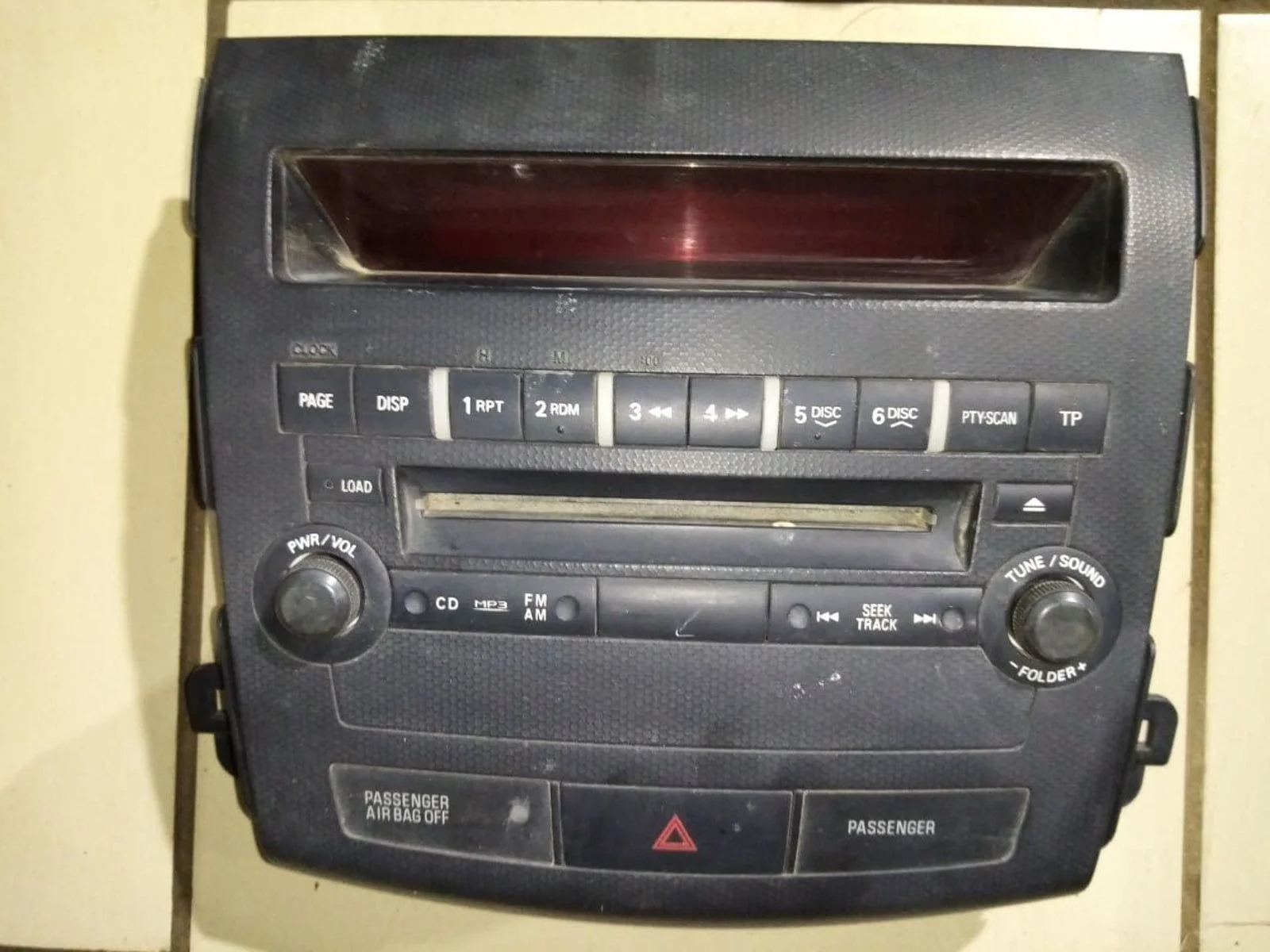 Блок кнопок Mitsubishi Outlander (CW0W) II рестайлинг (2005–2012)