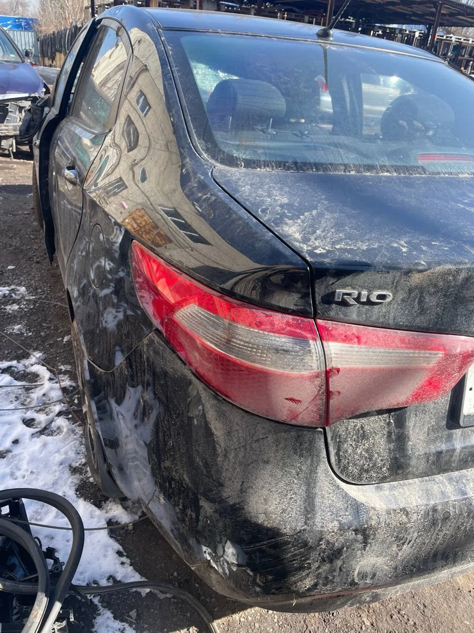 Продажа Kia Rio 1.6 (123Hp) (G4FC) FWD MT по запчастям