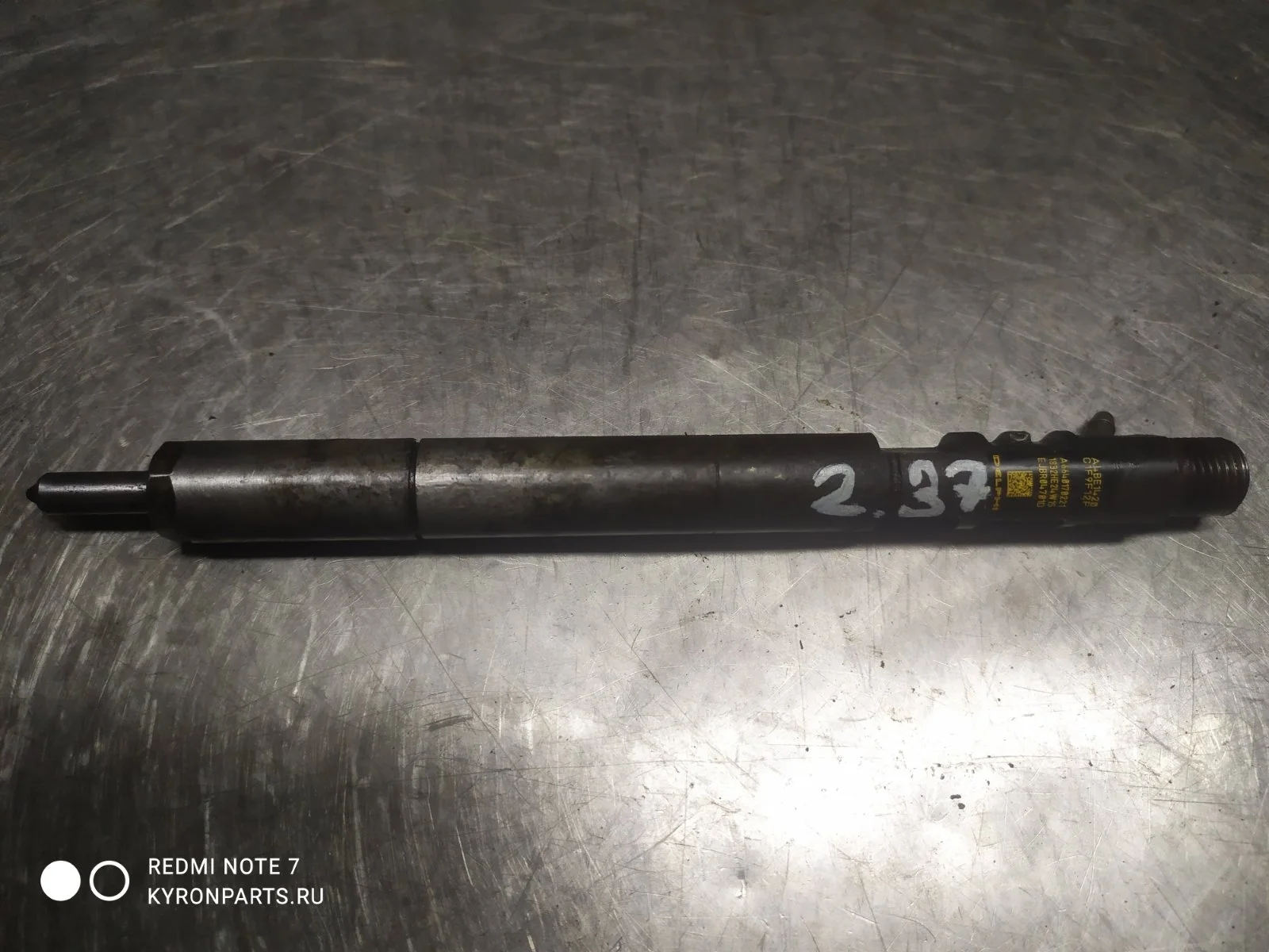 Форсунка delphi евро3 d20dt Ssangyong Kyron