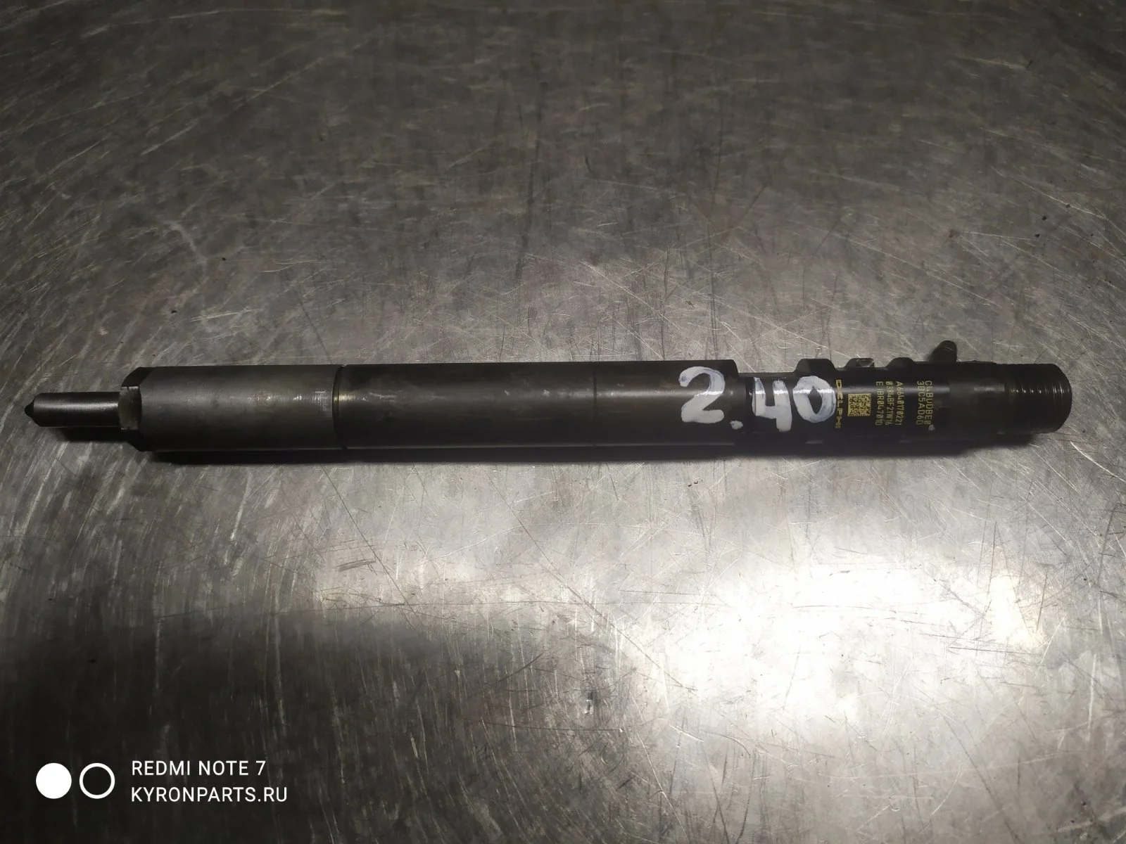 Форсунка delphi евро3 d20dt Ssangyong Kyron