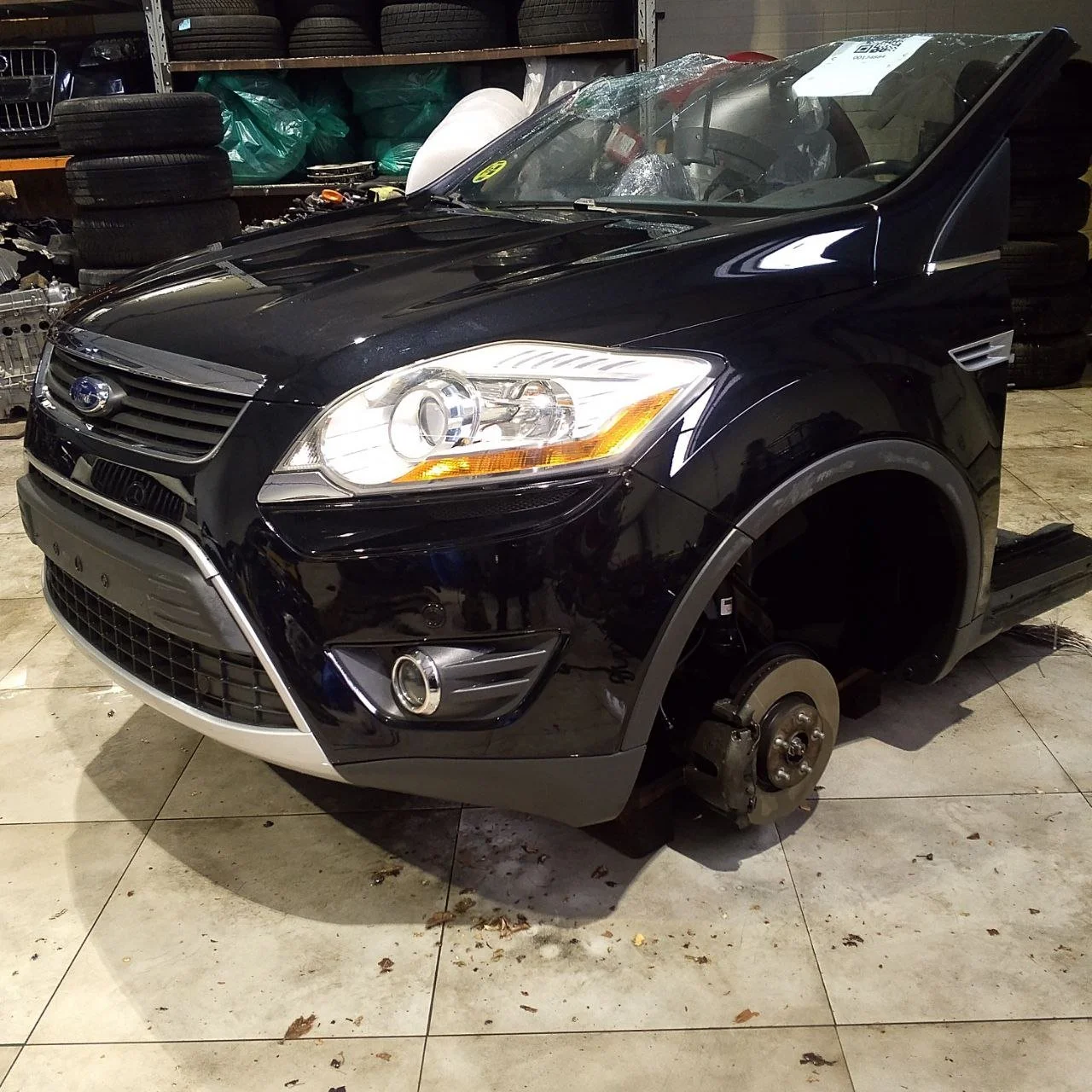 Крыло левое