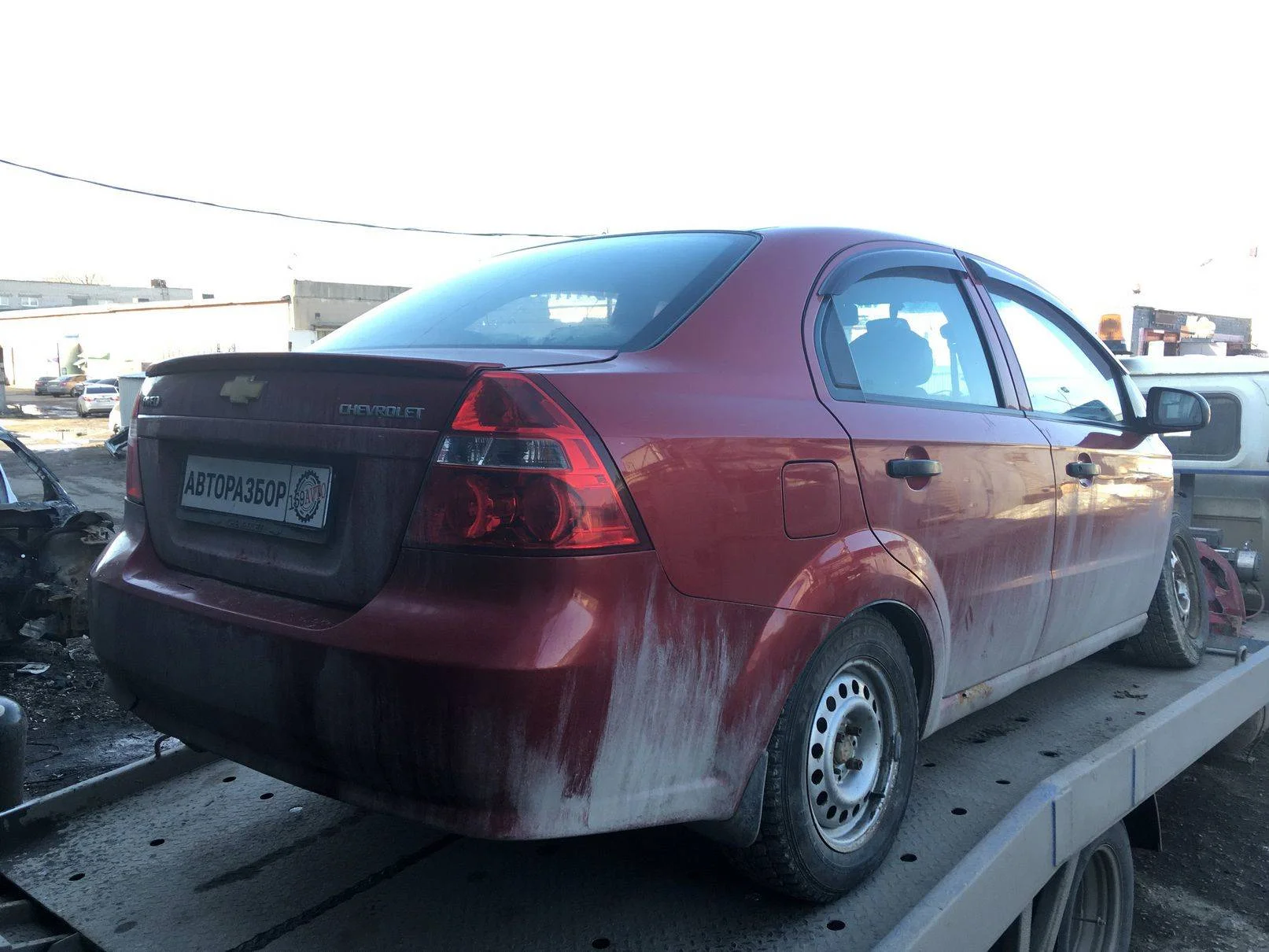 Продажа Chevrolet Aveo 1.2 (84Hp) (B12D1) FWD MT по запчастям