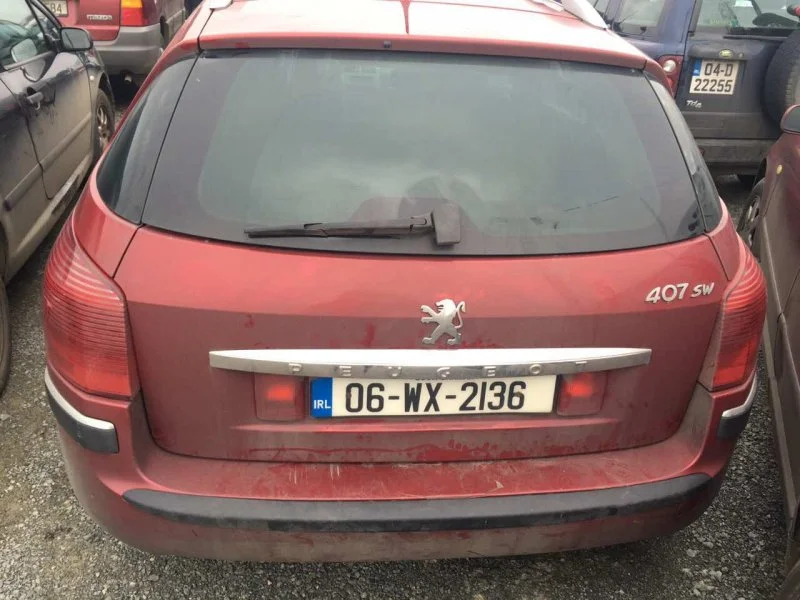 Продажа Peugeot 407 1.6D (109Hp) (DV6TED4) FWD AT по запчастям