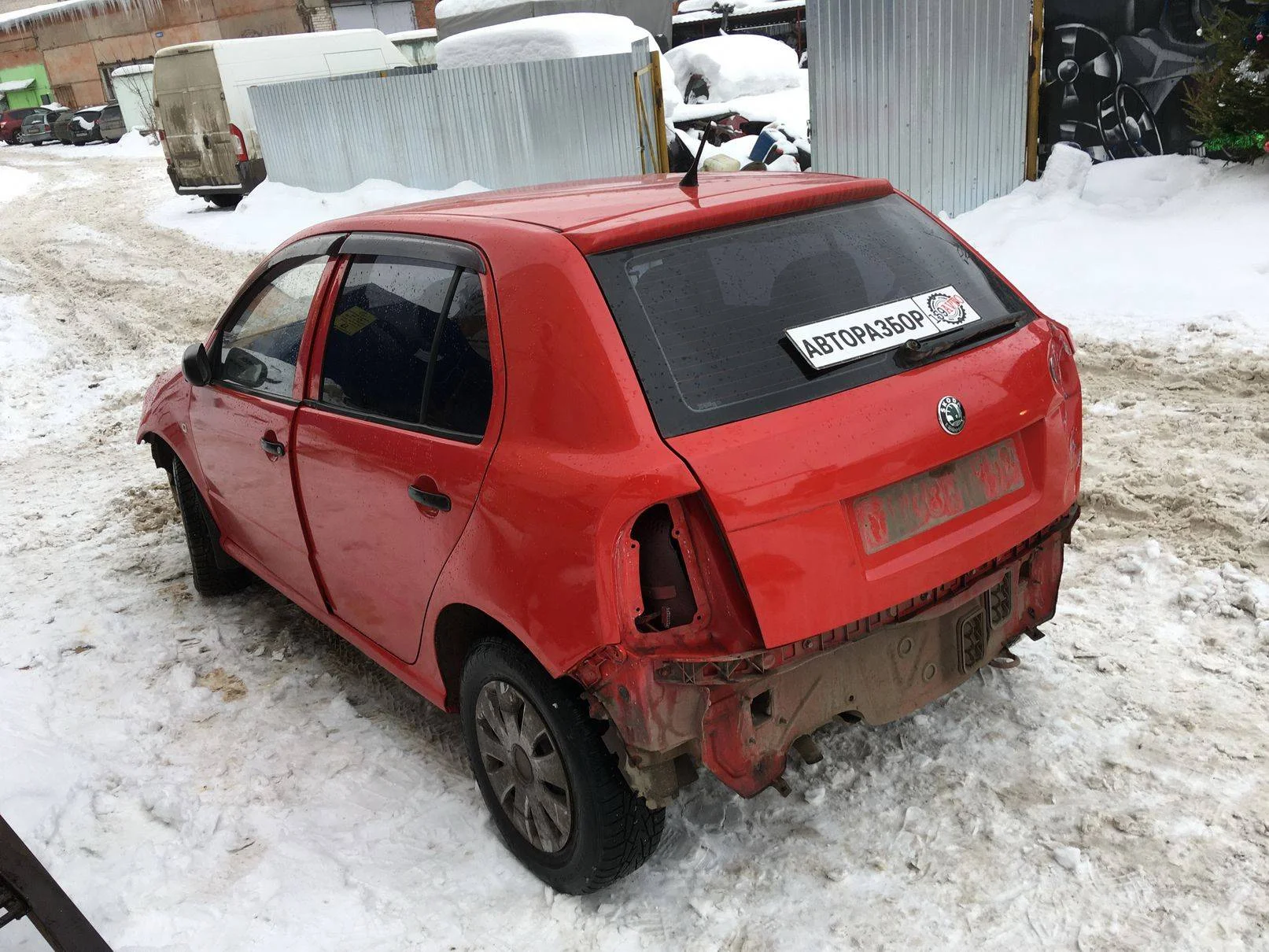 Продажа Skoda Fabia 1.2 (54Hp) (BMD) FWD MT по запчастям
