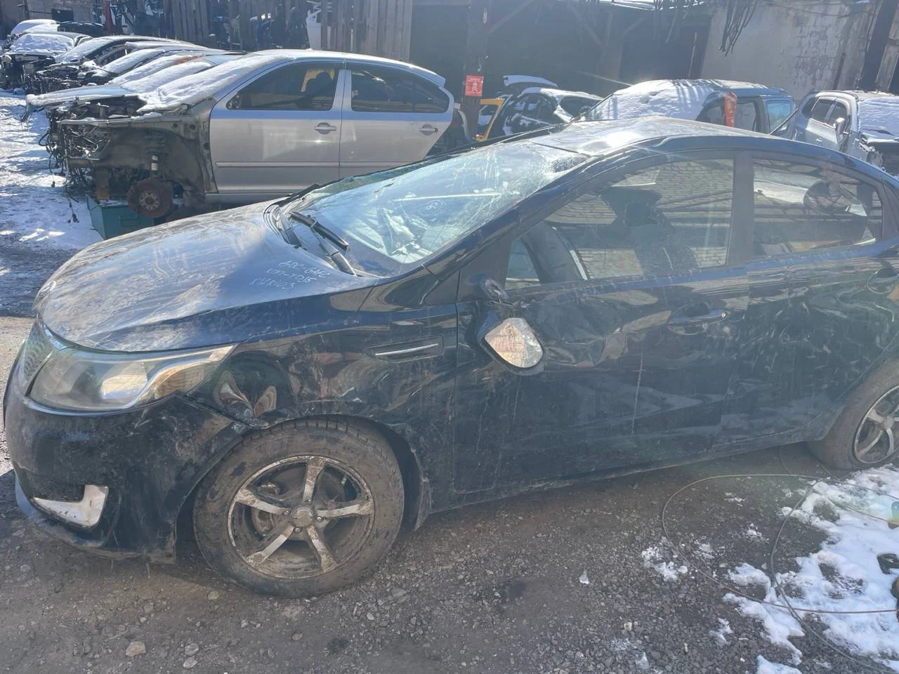 Продажа Kia Rio 1.6 (123Hp) (G4FC) FWD MT по запчастям