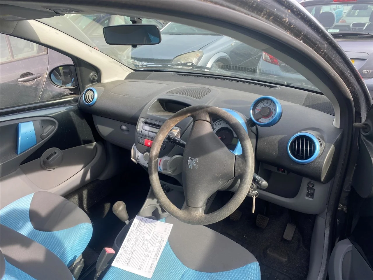 Продажа Peugeot 107 1.0 (68Hp) (1KR-FE) FWD AT по запчастям