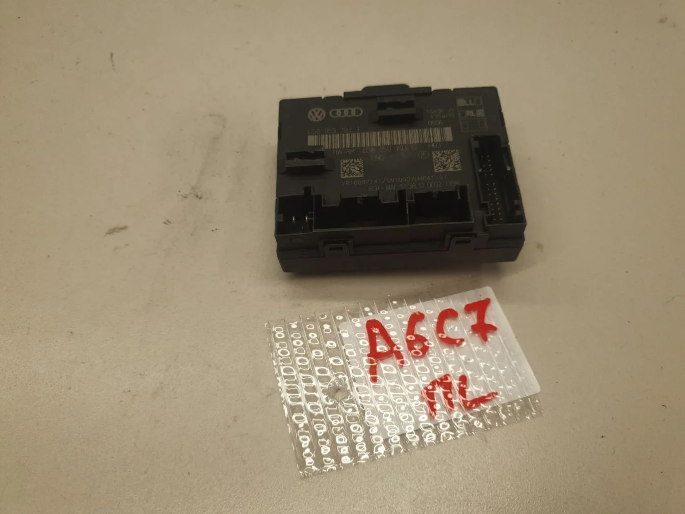 Блок комфорта передней левой двери для Audi A6 S6 C7 2011-2018