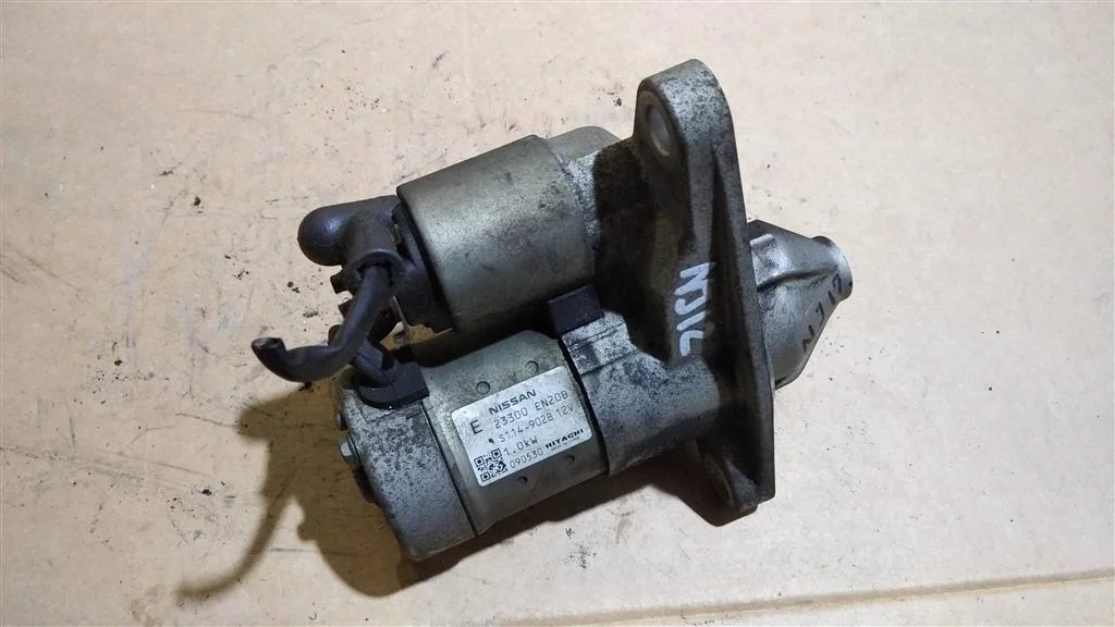 Б.у. стартер NISSAN QASHQAI J10 NISSAN QASHQAI J10