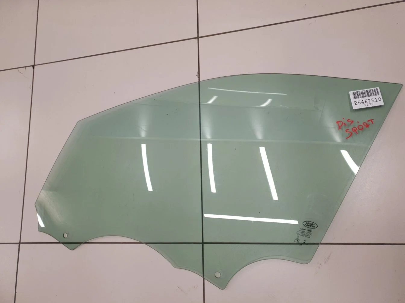 Стекло двери передней левой для Land Rover Discovery Sport 2014-