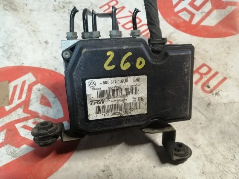 Блок abs Volkswagen Tiguan 2010 5N1