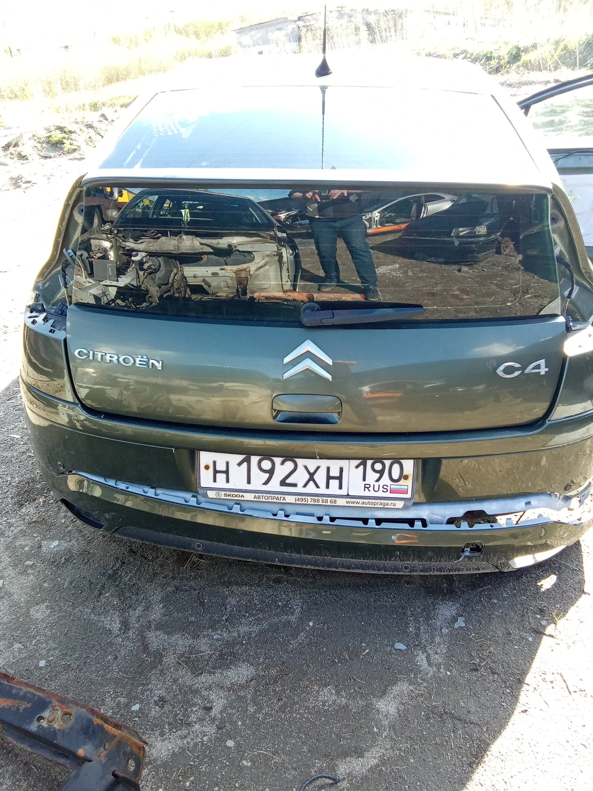 Продажа Citroen C4 1.6 (109Hp) (TU5JP4) FWD AT по запчастям