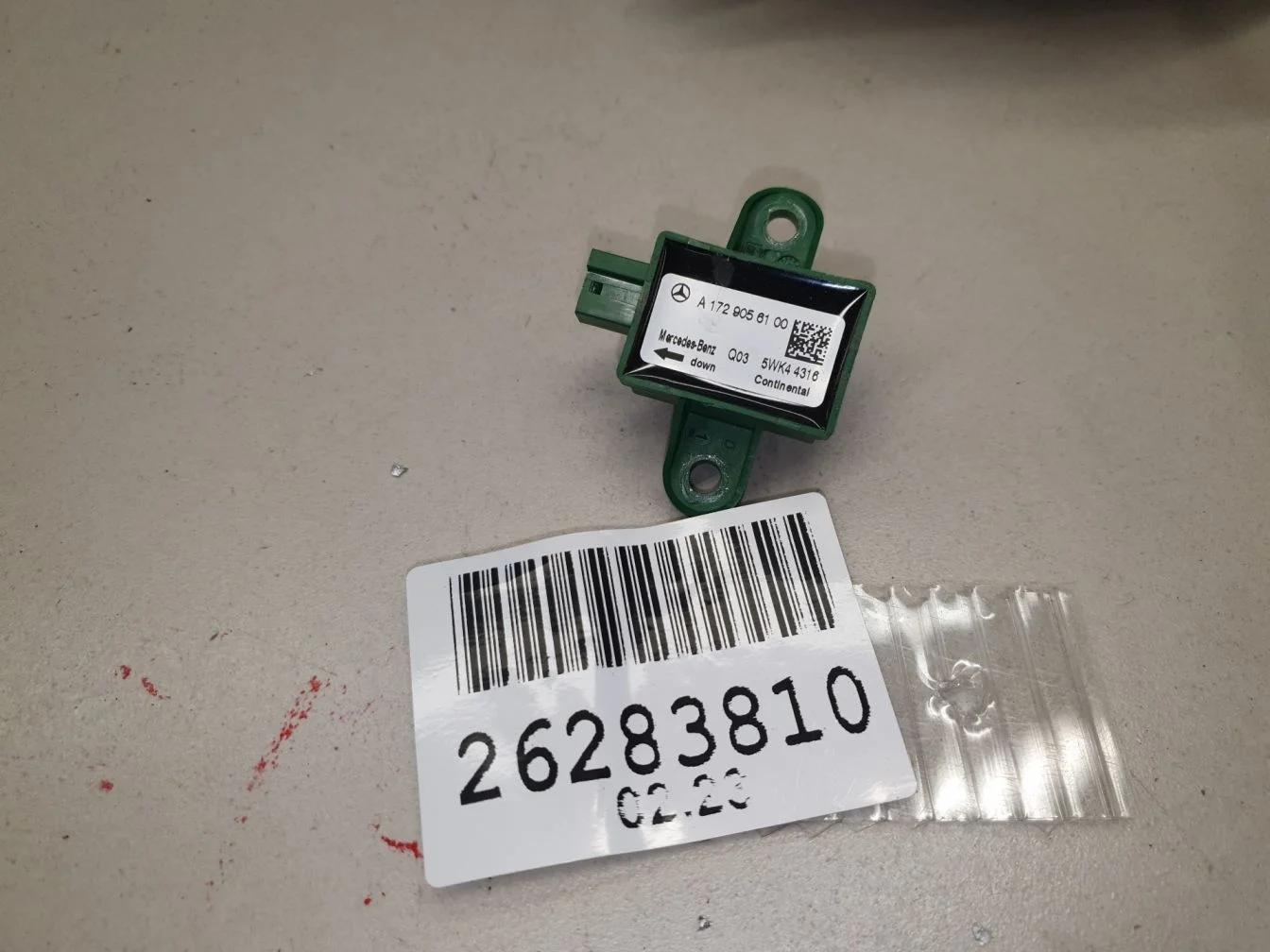 Датчик Airbag для Mercedes E-klasse C207 Coupe 2009-2016