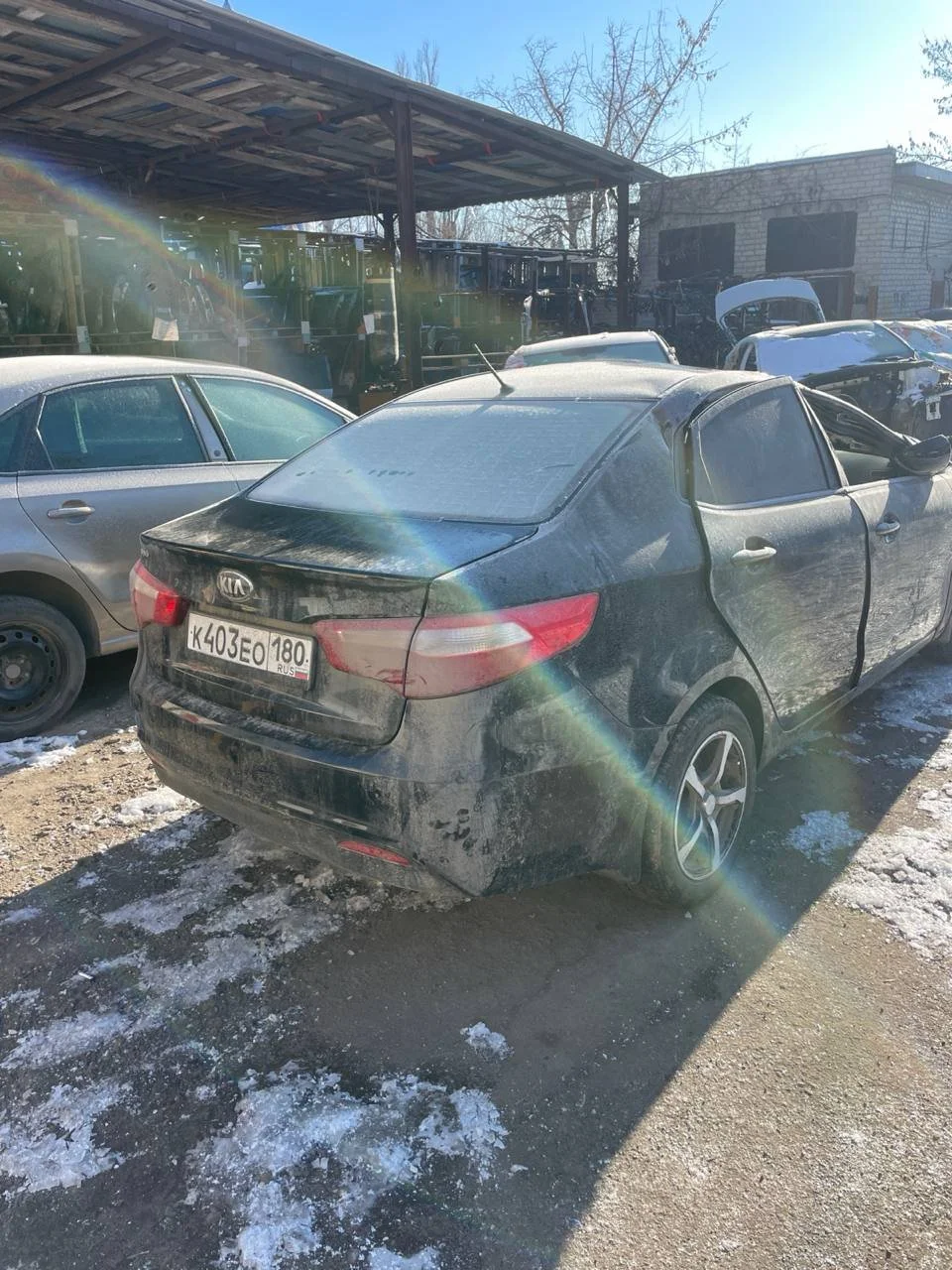 Продажа Kia Rio 1.6 (123Hp) (G4FC) FWD MT по запчастям