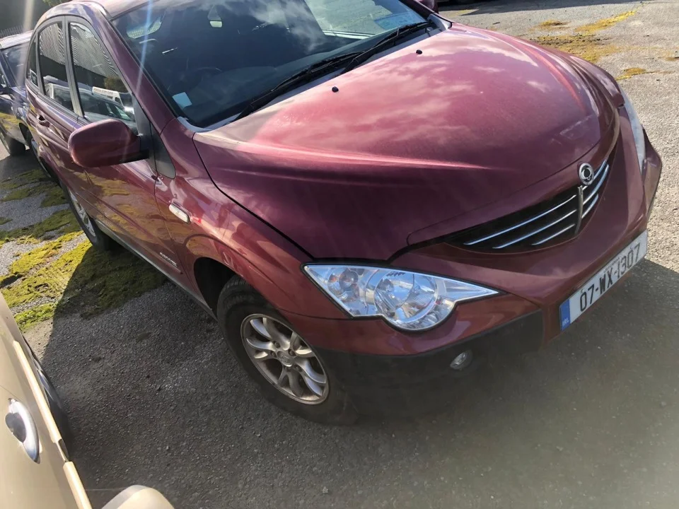 Продажа SsangYong Actyon 2.0D (141Hp) (D20DT) 4WD MT по запчастям