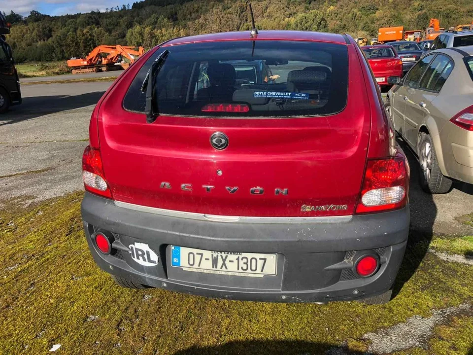 Продажа SsangYong Actyon 2.0D (141Hp) (D20DT) 4WD MT по запчастям