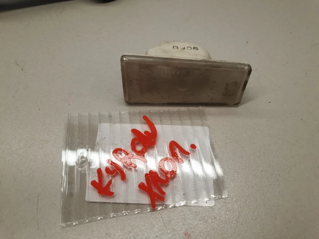 Фонарь подсветки номерного знака для SsangYong Kyron 2005-2015