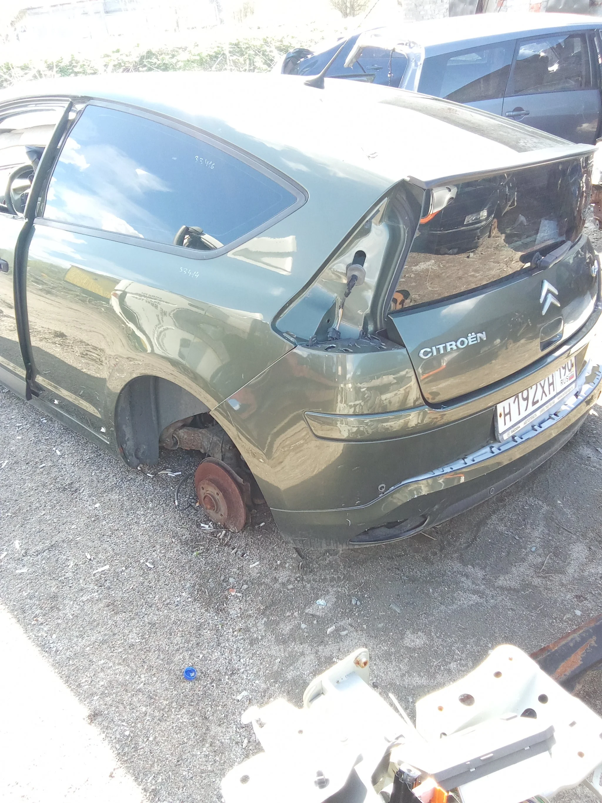 Продажа Citroen C4 1.6 (109Hp) (TU5JP4) FWD AT по запчастям