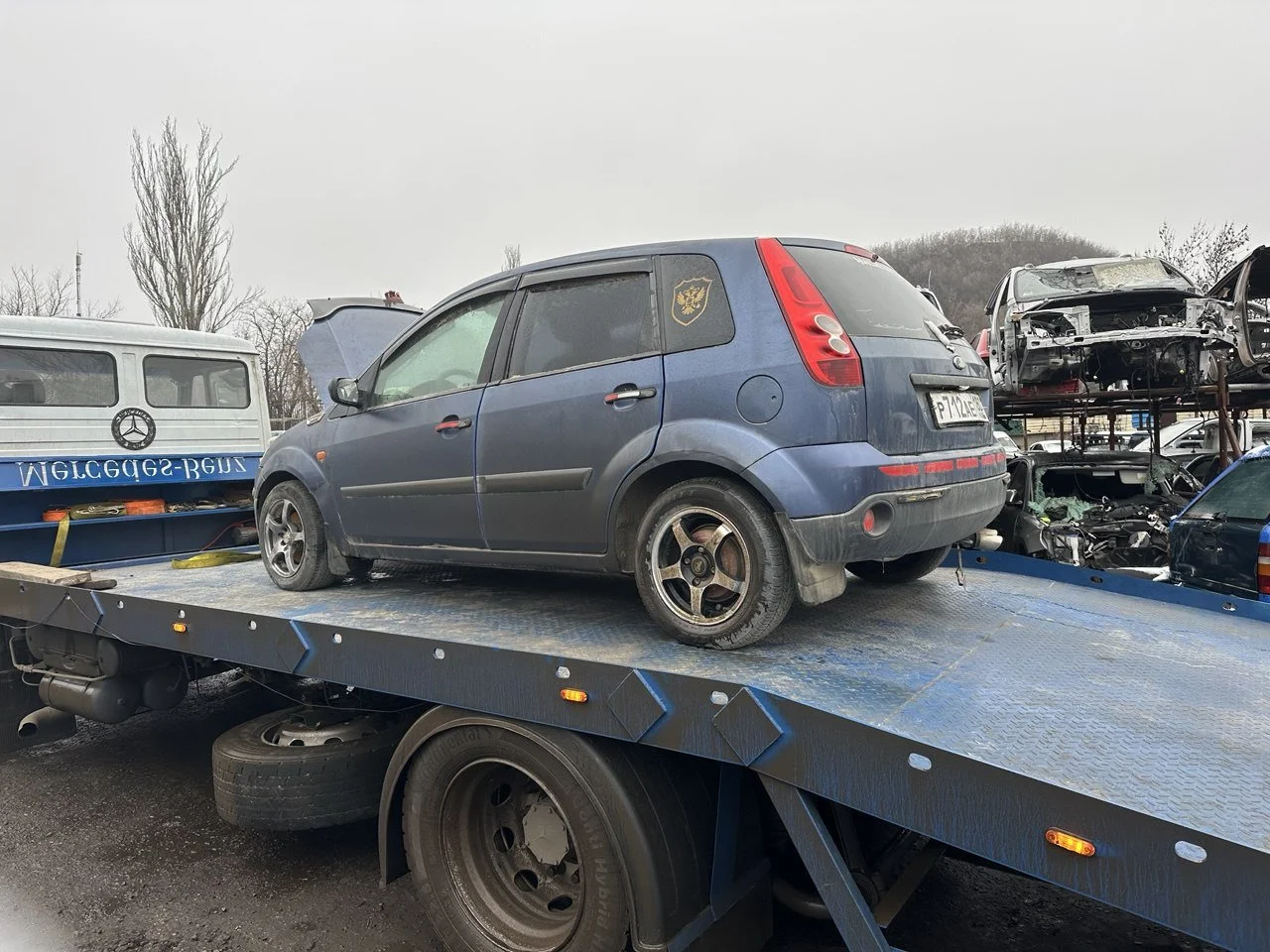 Продажа Ford Fiesta 1.4 (80Hp) (FXJA) FWD MT по запчастям