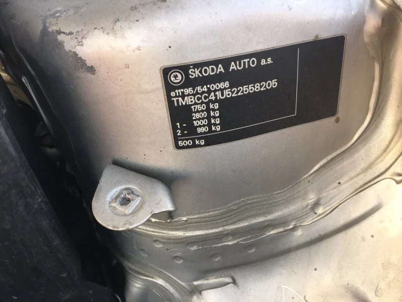 Продажа Skoda Octavia 1.9D (90Hp) (ALH) FWD MT по запчастям