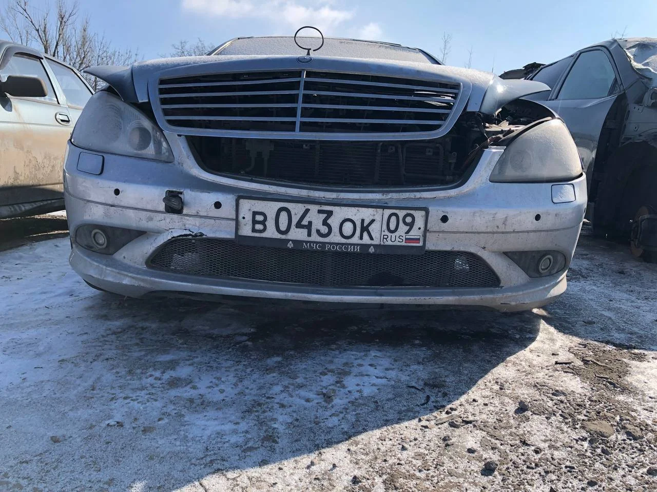 Продажа Mercedes-Benz S class 5.5 (388Hp) (273.961) RWD AT по запчастям