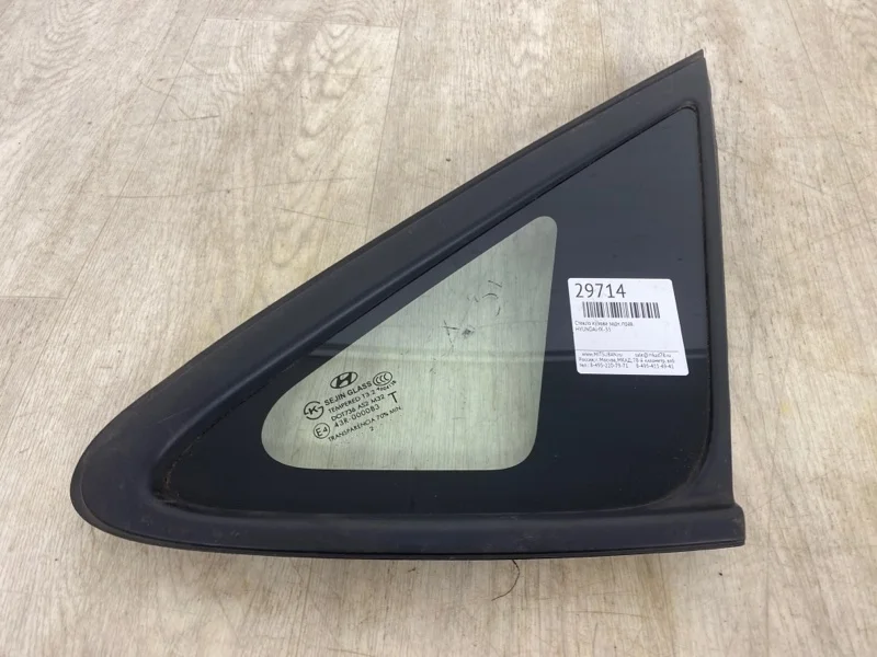 Стекло кузова HYUNDAI IX-35 2010 878202S000 LM, заднее правое