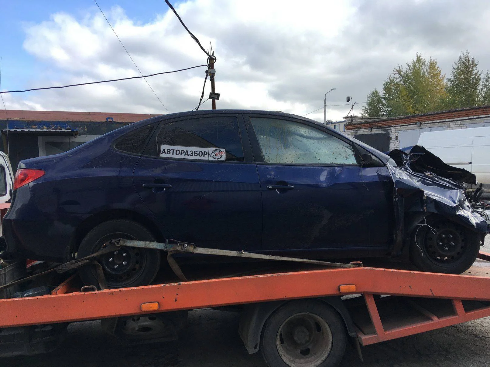 Продажа Hyundai Elantra 1.6 (123Hp) (G4FC) FWD MT по запчастям