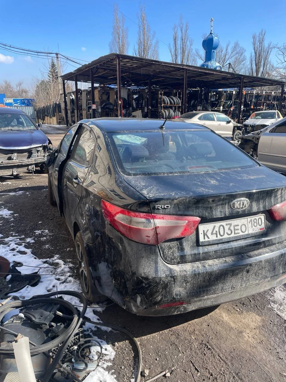 Продажа Kia Rio 1.6 (123Hp) (G4FC) FWD MT по запчастям