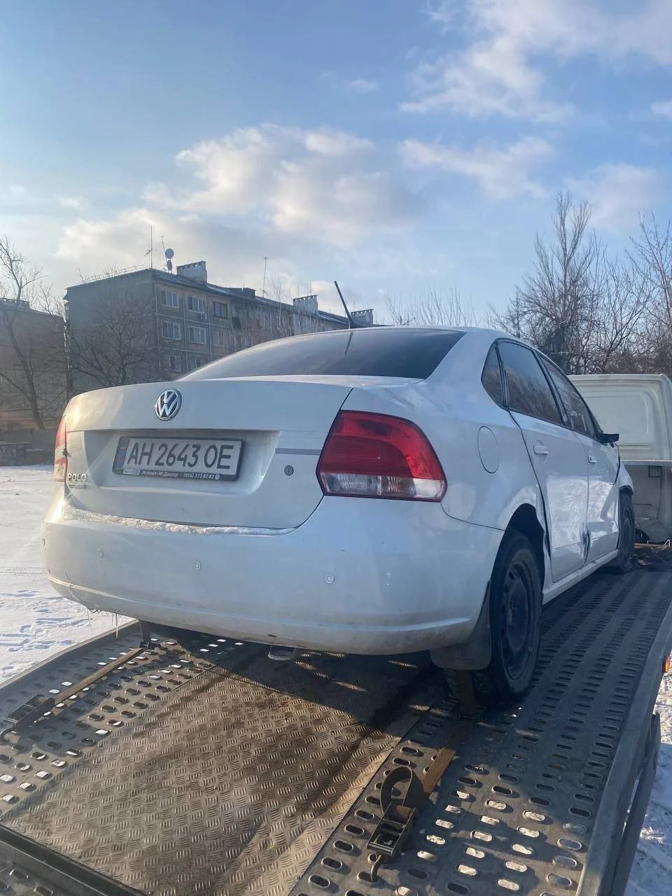 Продажа Volkswagen Polo 1.6 (105Hp) (CLSA,CFNA) FWD MT по запчастям