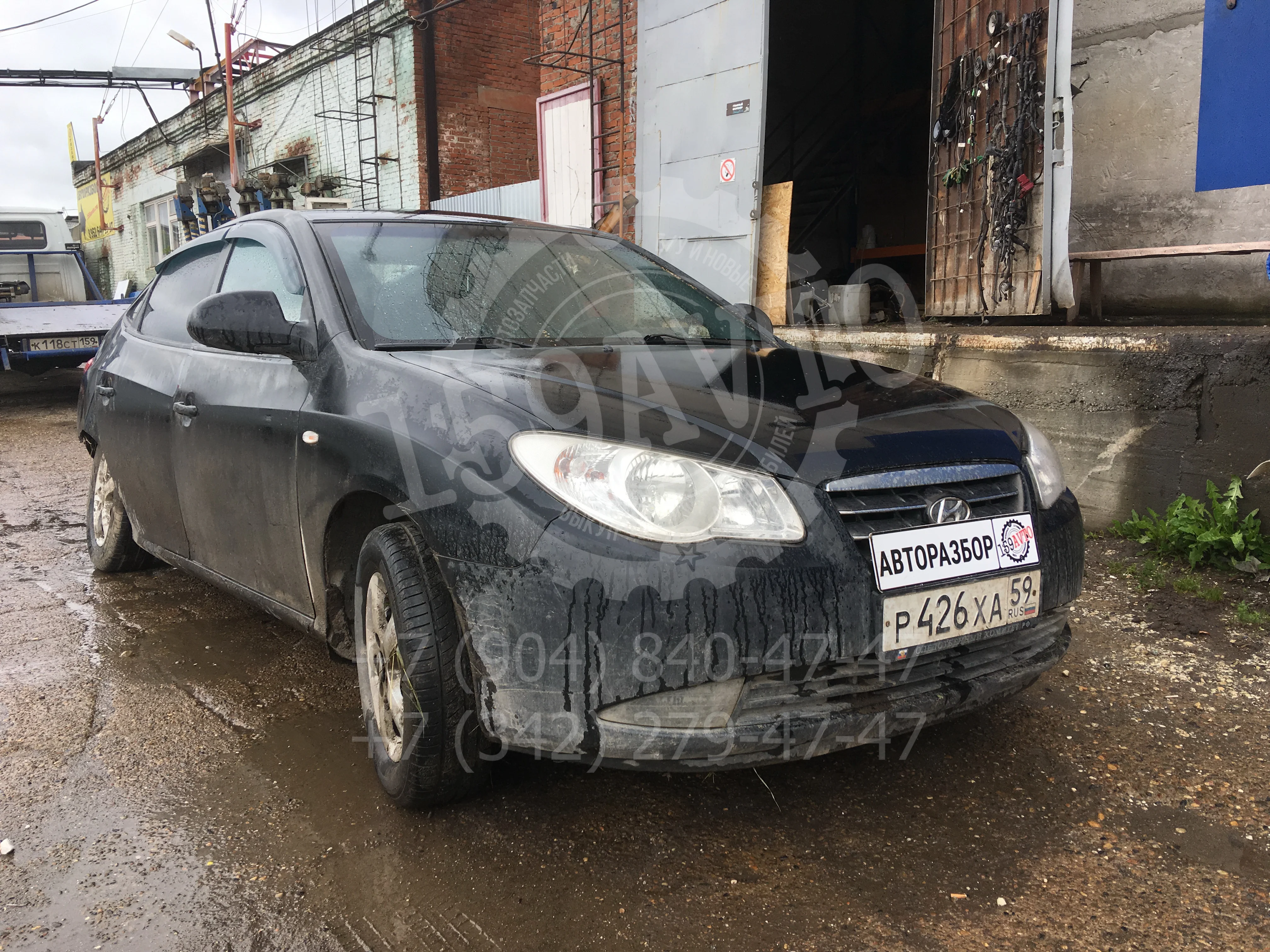 Продажа Hyundai Elantra 1.6 (123Hp) (G4FC) FWD AT по запчастям