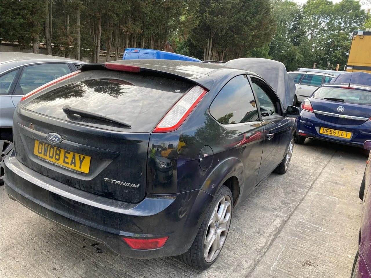 Продажа Ford Focus 1.6 (115Hp) (HXDB) FWD MT по запчастям