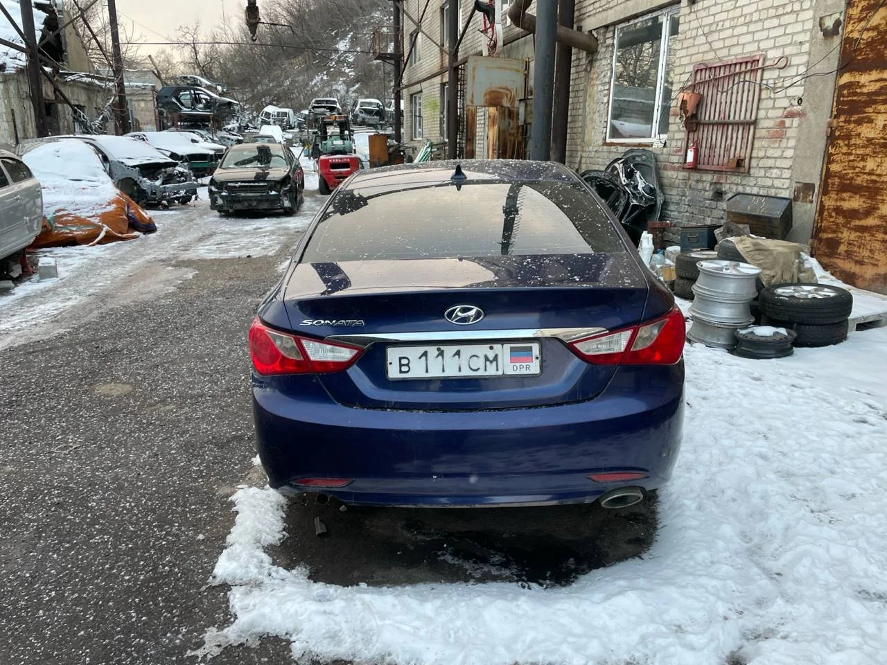 Продажа Hyundai Sonata 2.4 (178Hp) (G4KC) FWD AT по запчастям