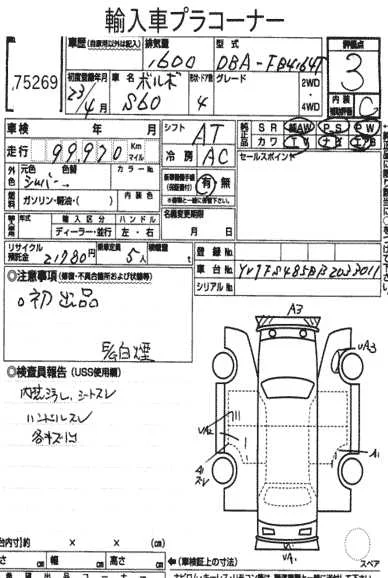 Продажа Volvo S60 1.6 (180Hp) (B4164T) FWD AT по запчастям