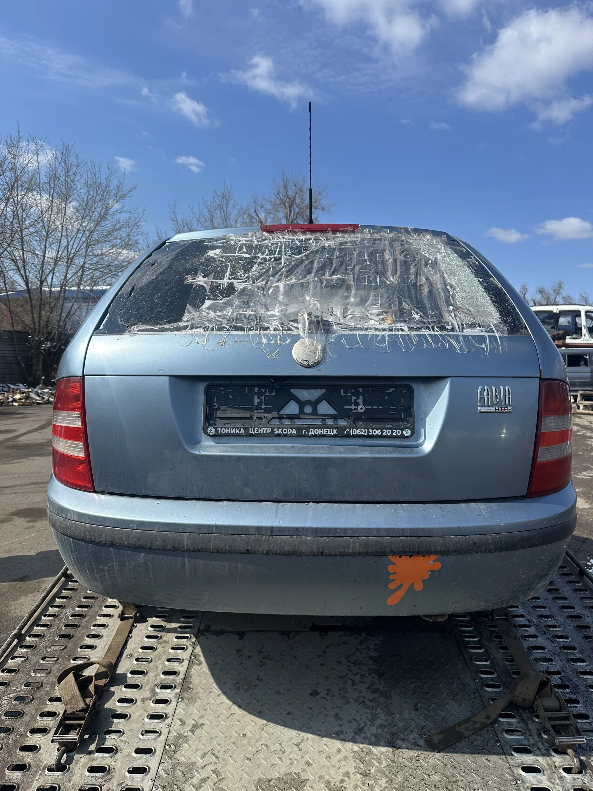 Продажа Skoda Fabia 1.2 (64Hp) (BME) FWD MT по запчастям