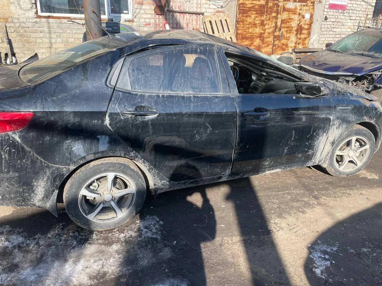 Продажа Kia Rio 1.6 (123Hp) (G4FC) FWD MT по запчастям