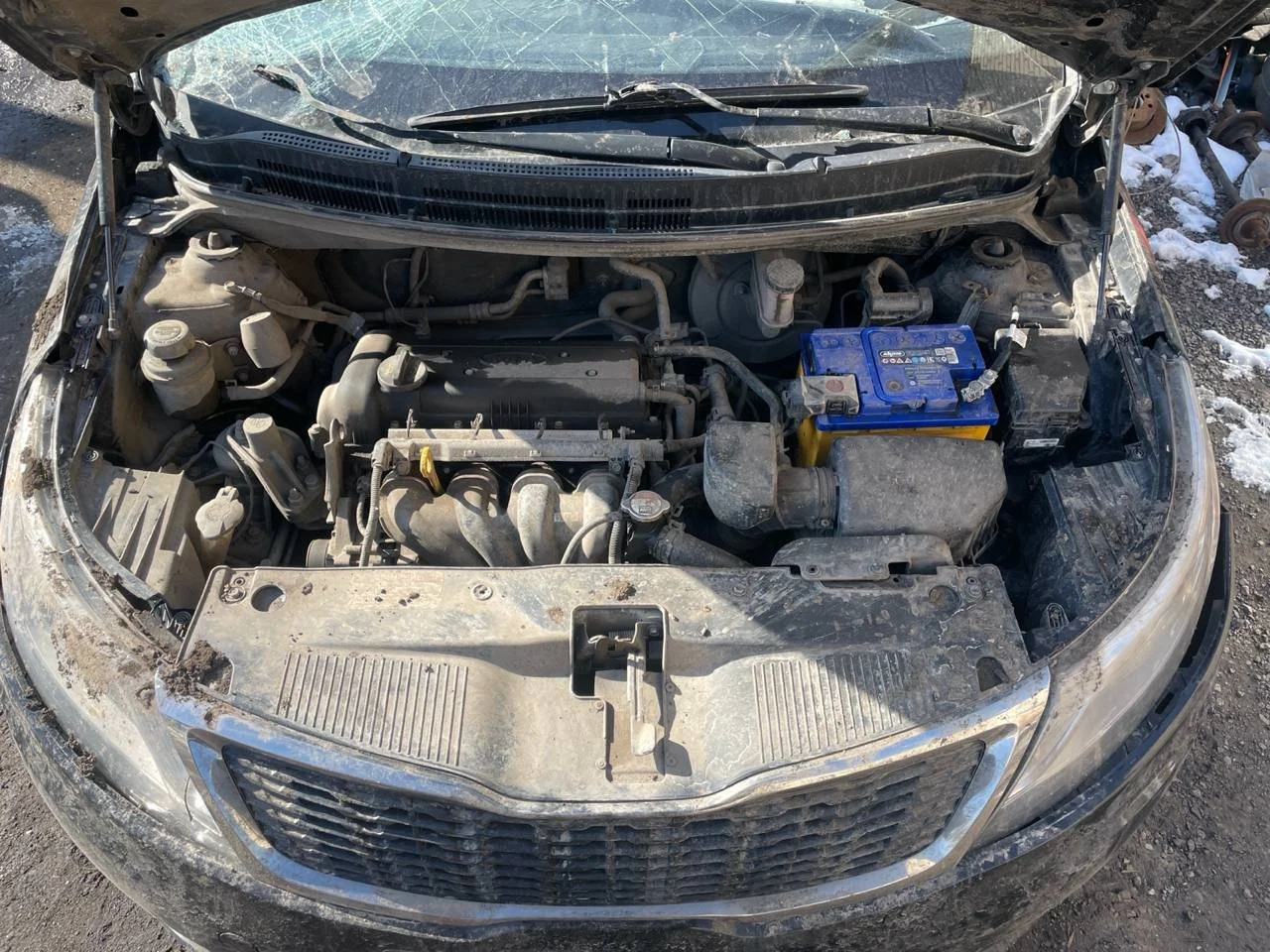 Продажа Kia Rio 1.6 (123Hp) (G4FC) FWD MT по запчастям