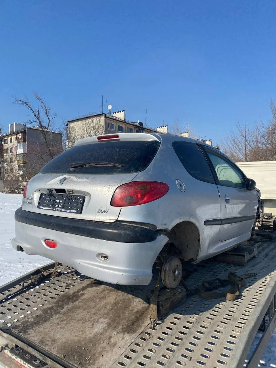 Продажа Peugeot 206 1.4 (75Hp) (TU3JP) FWD AT по запчастям