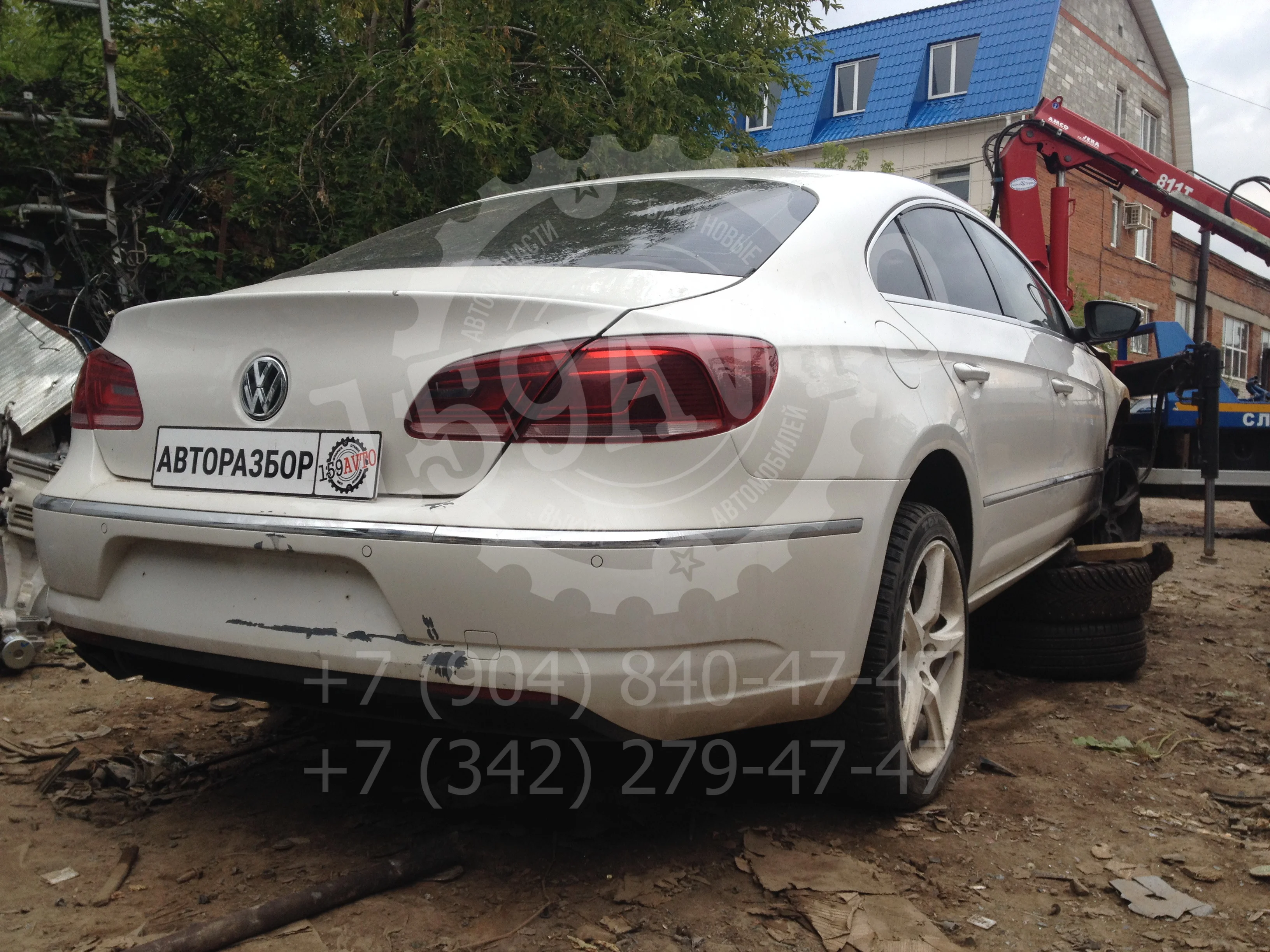 Продажа Volkswagen Passat CC 1.8 (160Hp) (CDAA) FWD MT по запчастям