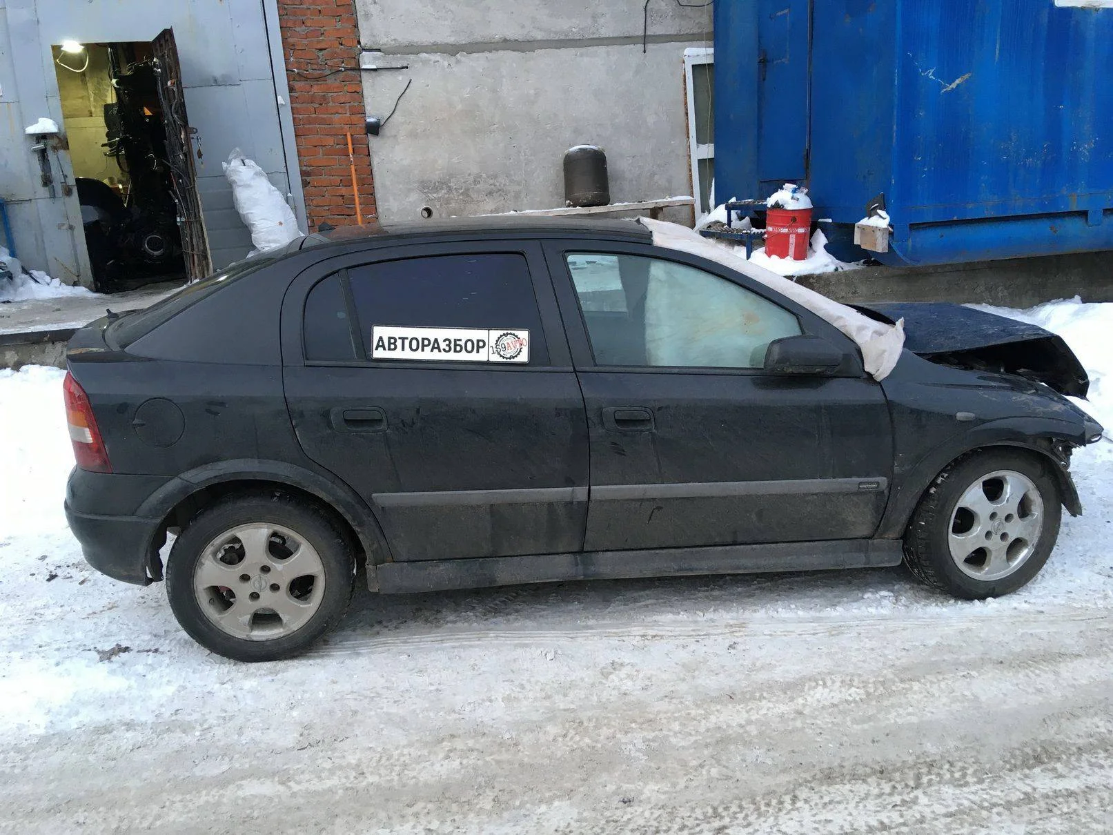 Продажа Opel Astra 1.6 (100Hp) (Z16XE) FWD MT по запчастям