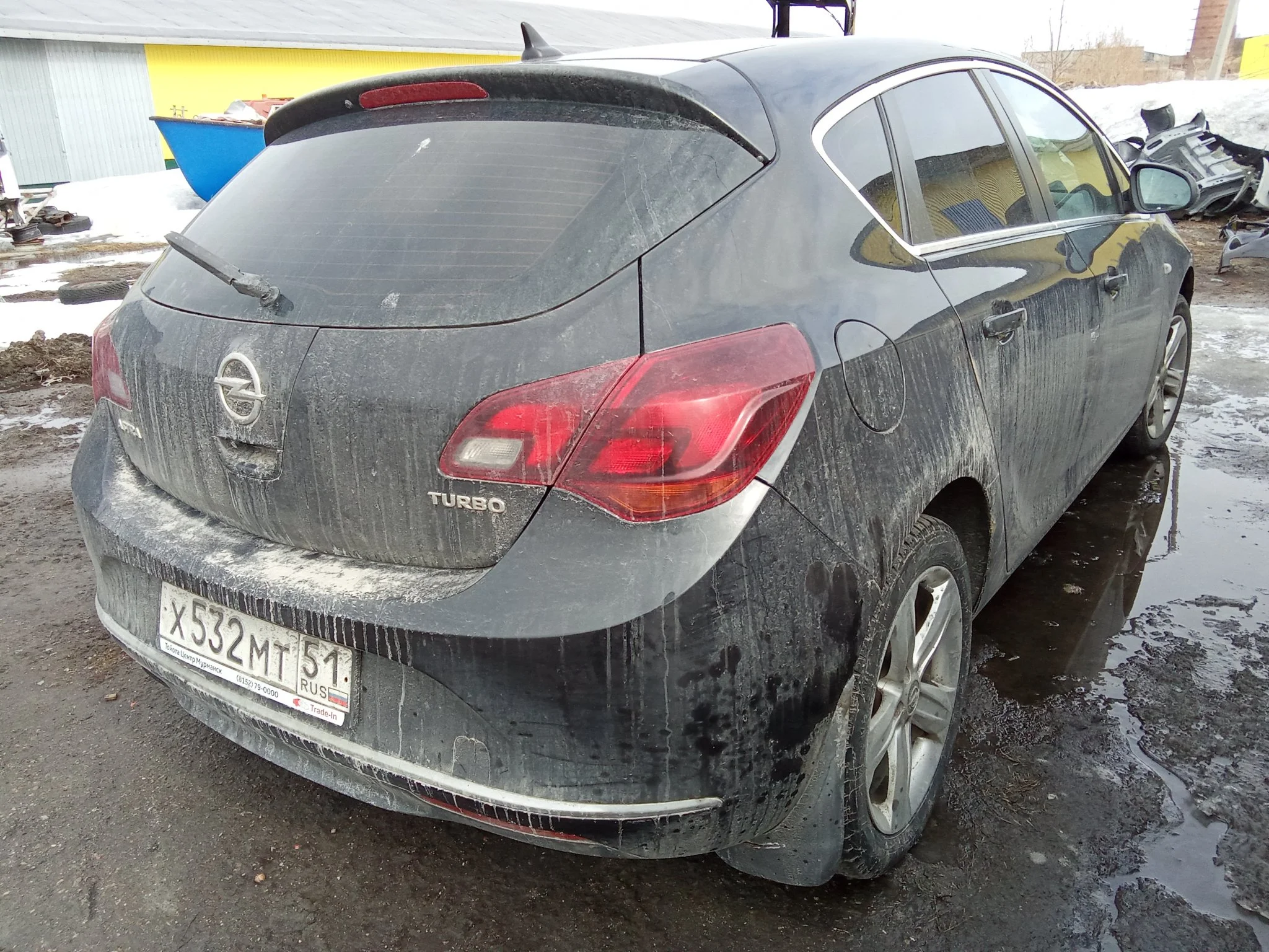 Продажа Opel Astra 1.4 (140Hp) (A14NET) FWD AT по запчастям