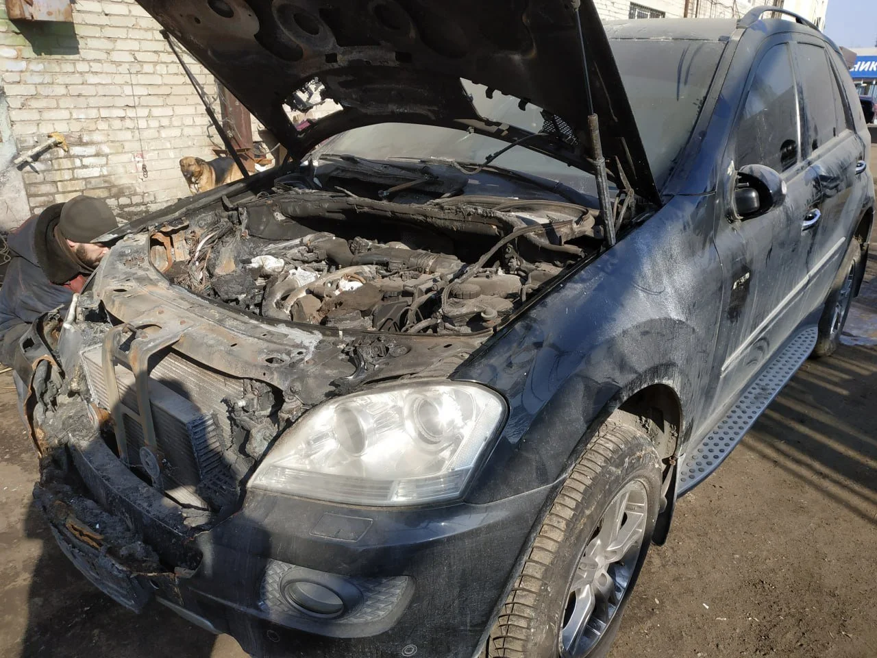 Продажа Mercedes-Benz M class 3.0D (190Hp) (642.940) 4WD AT по запчастям