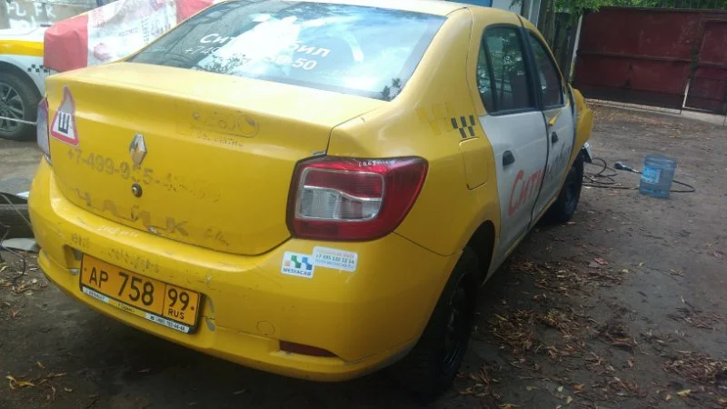 Продажа Renault Logan 1.6 (82Hp) (K7M 812) FWD MT по запчастям