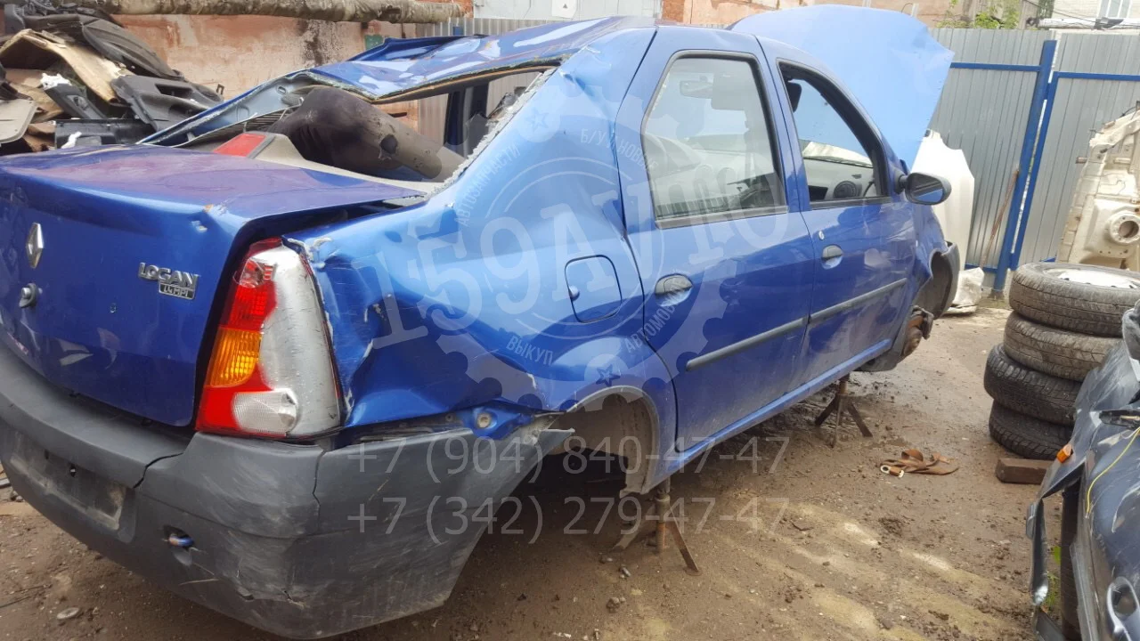 Продажа Renault Logan 1.4 (75Hp) (K7J A710) FWD MT по запчастям