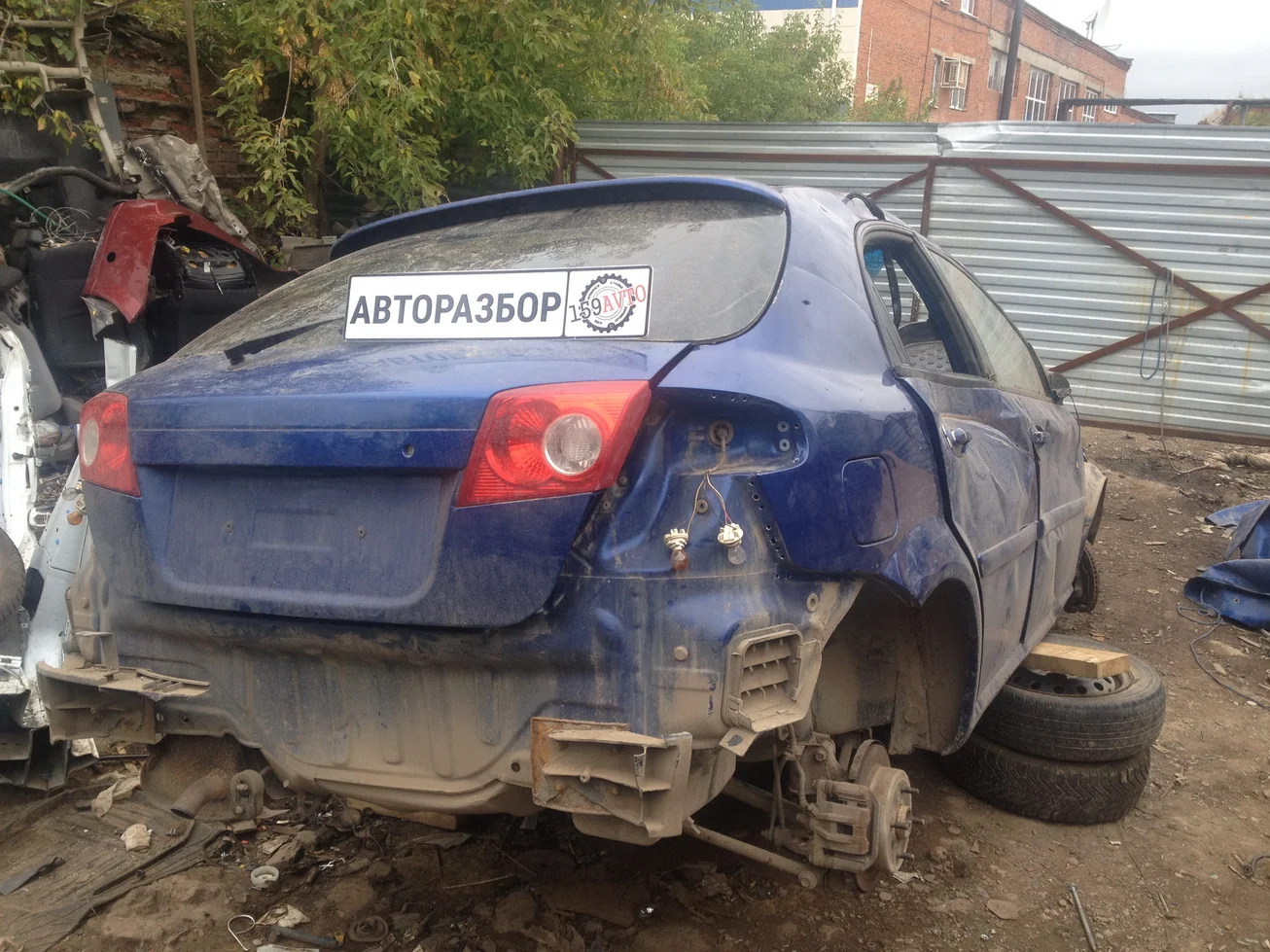 Продажа Chevrolet Lacetti 1.6 (109Hp) (F16D3) FWD MT по запчастям