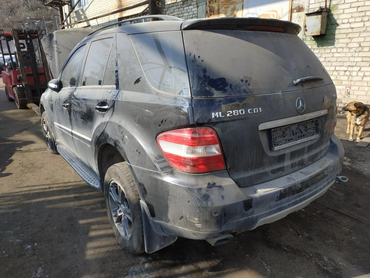 Продажа Mercedes-Benz M class 3.0D (190Hp) (642.940) 4WD AT по запчастям