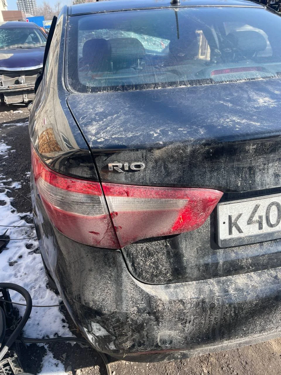 Продажа Kia Rio 1.6 (123Hp) (G4FC) FWD MT по запчастям