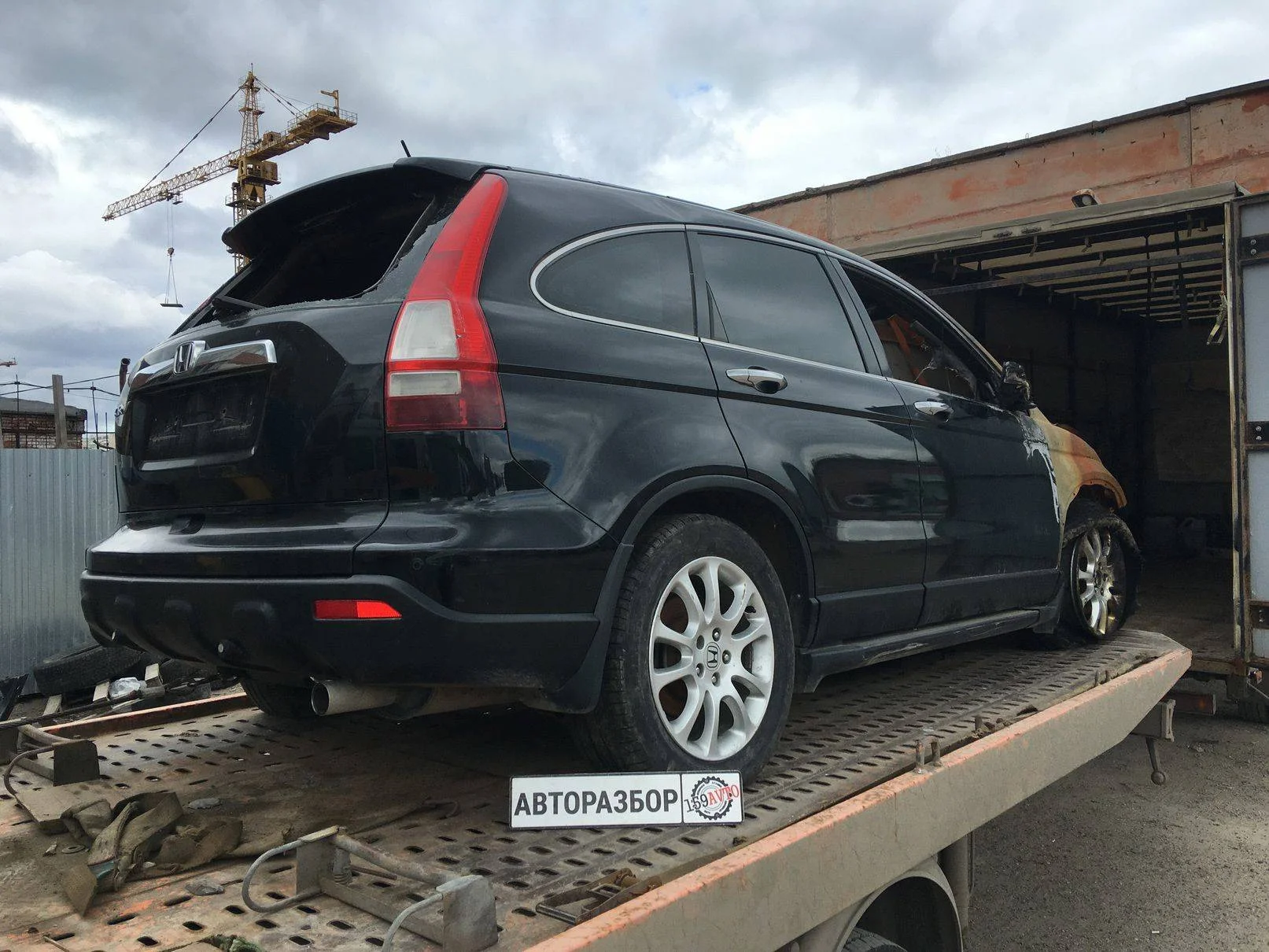 Продажа Honda CR-V 2.4 (166Hp) (K24Z4) 4WD AT по запчастям