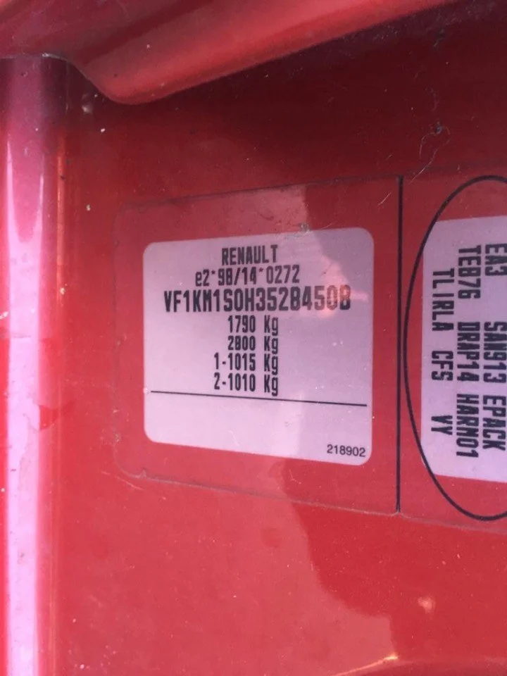 Продажа Renault Megane 1.4 (98Hp) (K4J 740) FWD MT по запчастям