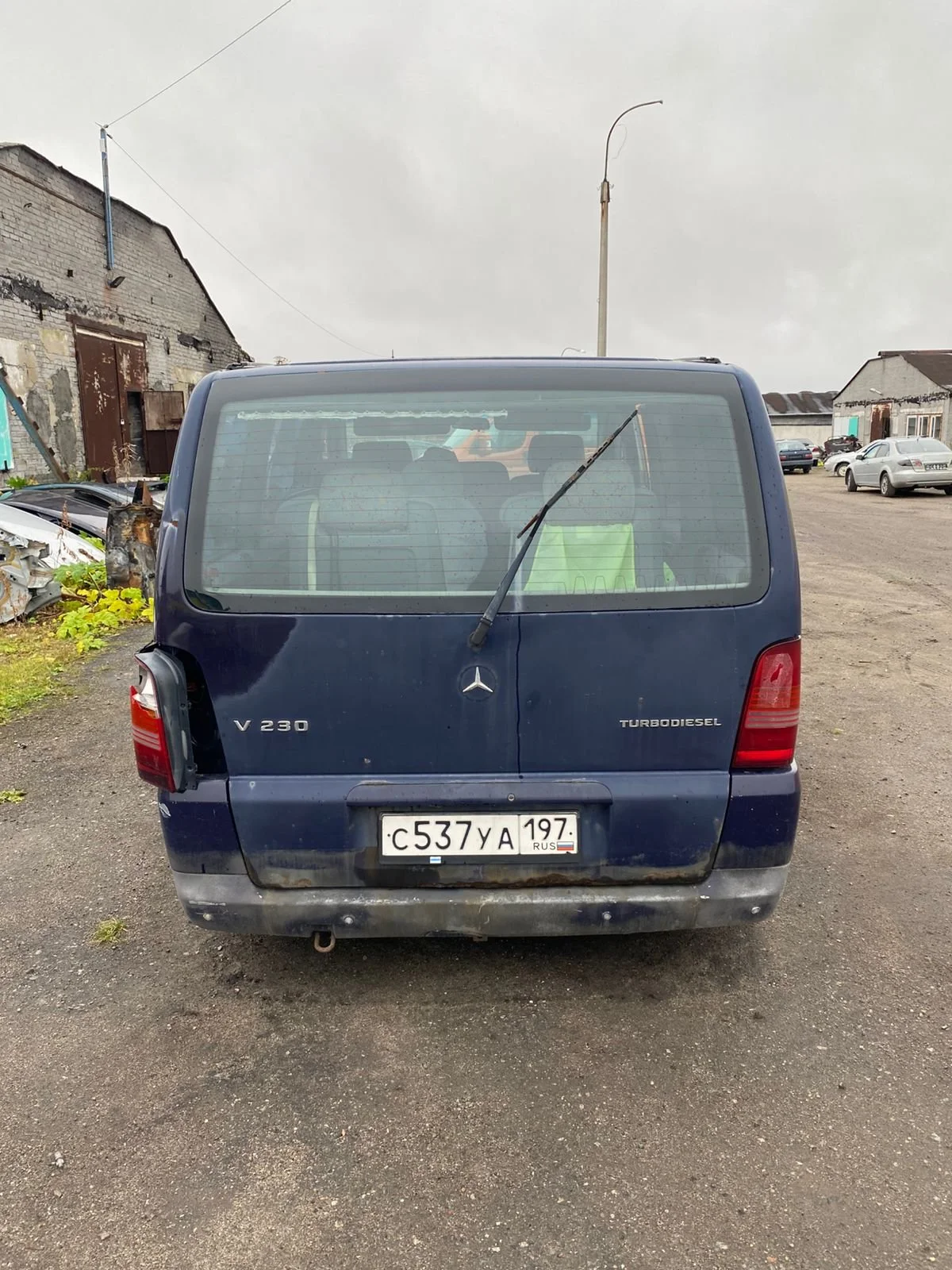 Продажа Mercedes-Benz Vito 2.3D (98Hp) (601.970) FWD AT по запчастям