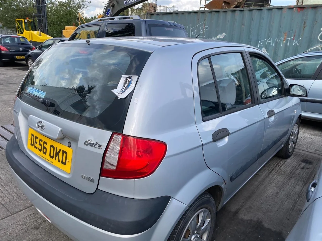 Продажа Hyundai Getz 1.1 (67Hp) (G4HG) FWD MT по запчастям