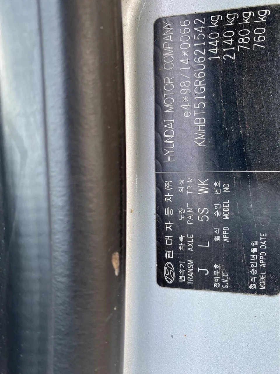 Продажа Hyundai Getz 1.1 (67Hp) (G4HG) FWD MT по запчастям